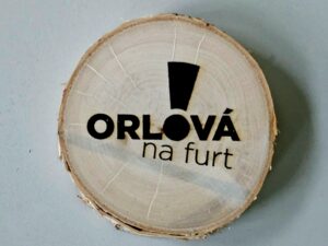 Fotografie na dřevě - Orlová na furt